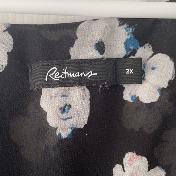 🎀 2/$30 Reitmans: Floral flowy dress - Picture 4 of 5